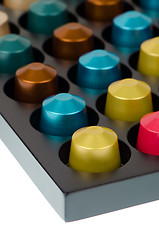 Image showing Coffee capsules 