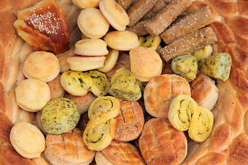 Image showing Variety of bread