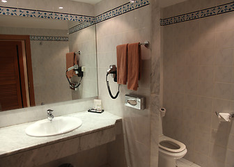 Image showing Hotel's Bathroom