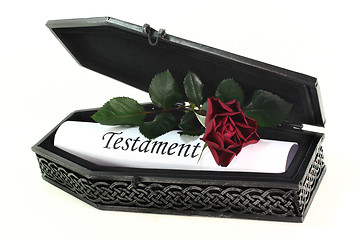 Image showing Testament