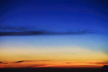 Image showing Sunset