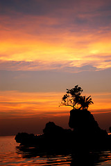 Image showing Bpracay Sunset