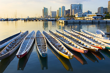 Image showing Dragon Boats