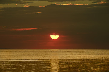 Image showing Sunset