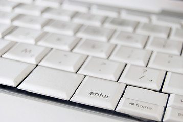 Image showing Silver Keyboard