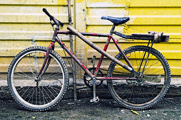 Image showing Rusty Mountain Bike