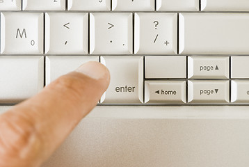 Image showing Finger-Keyboard