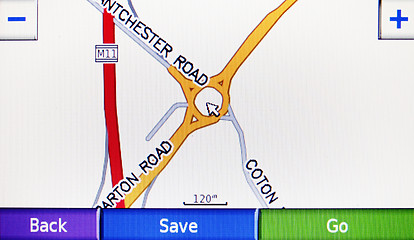 Image showing GPS screen