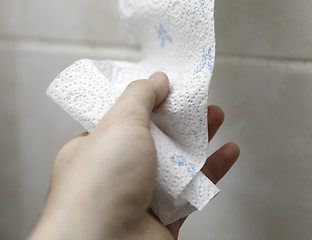 Image showing Toilet paper