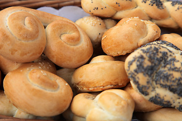 Image showing Fresh bread rolls