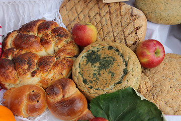 Image showing Variety of bread