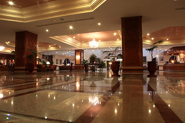 Image showing Hotel lobby