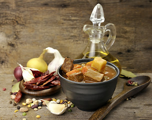 Image showing Beef Soup With Vegetables