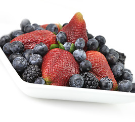 Image showing Fresh Berries Assortment