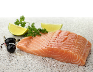 Image showing Raw Salmon Fillet