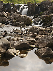 Image showing Small waterfall