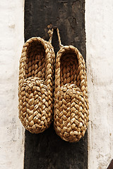 Image showing Braided shoes