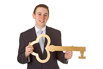 Image showing Key to sucess