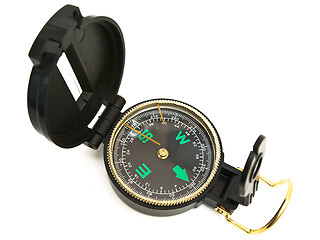 Image showing Single compass