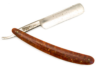 Image showing cutthroat razor