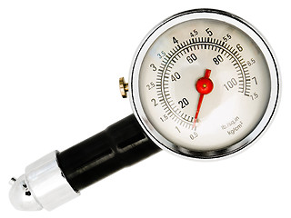 Image showing tyre pressure gage