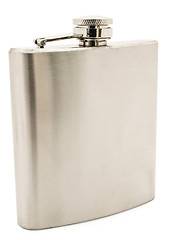 Image showing metal flask