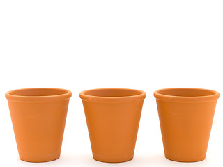 Image showing planting pots