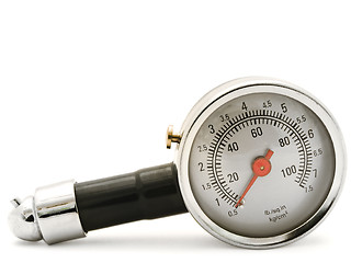 Image showing tyre pressure gage