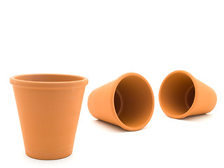 Image showing planting pots