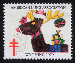 Image showing Christmas stamp