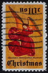 Image showing Christmas stamp