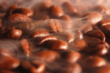 Image showing hot coffee for breakfast