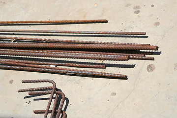 Image showing reinforcement rods