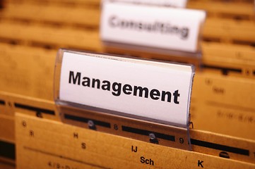 Image showing management