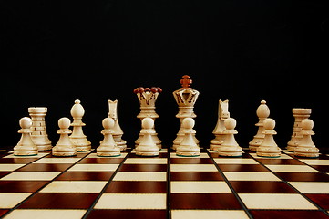 Image showing chess conflict