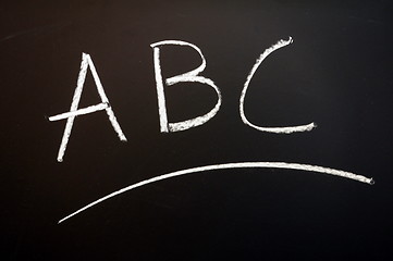 Image showing blackboard and education