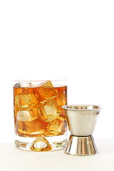 Image showing whisky on the rocks