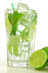 Image showing green cocktail