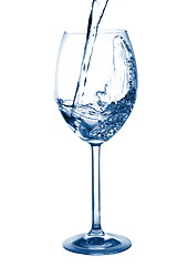 Image showing glass water