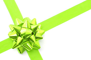 Image showing Christmas Gift with ribbon