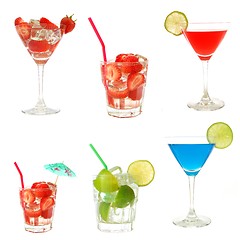 Image showing cocktail collection