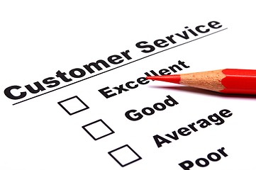 Image showing customer service