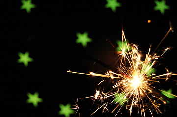 Image showing sparkler