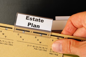 Image showing real estate plan