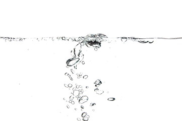 Image showing fresh water with bubbles