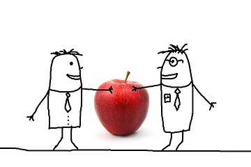 Image showing apple gift