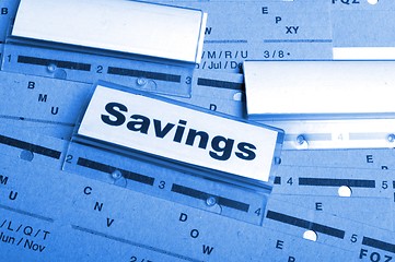Image showing savings