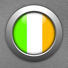 Image showing ireland button