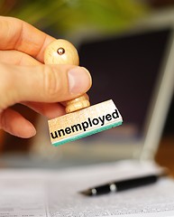 Image showing unemployed