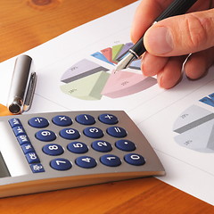 Image showing financial chart